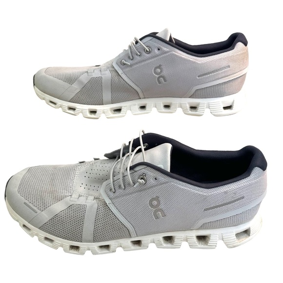 ON CLOUD 5 GLACIER Men’s MESH Size: 14 Color: Glacier/White. - Picture 7 of 14